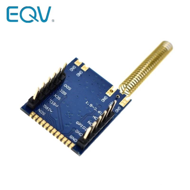 EQV 1 компл. Mini SI4432 Remote Wireless Модуль связи приемопередатчика 240 МГц-930 МГц + пружинная