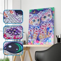 5d special shaped diamond painting animal cat butterfly diy rhinestone drilled diamond embroidery cross stitch kits home decor