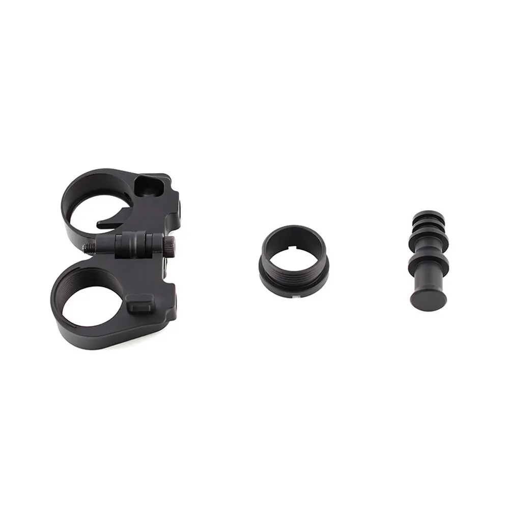 

Tactical Gen 3-M AR Folding Stock Adapter Parts M4/M16 AR15 AR10 Rifle Receiver Extension Hunting Accessories Metal Black GPRE1