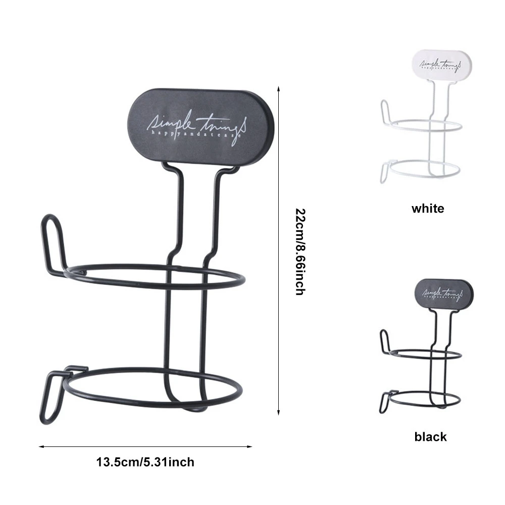 Настенный держатель для фена без дырочек ветрозащитная стойка ванной комнаты