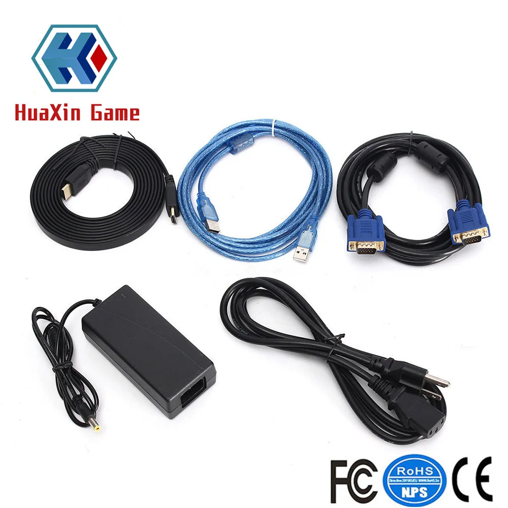 

Game Box Arcade Console 1399 Game in 1 Classic Games 2 Players Full HD Video Game Console with LED Double Arcade Machine