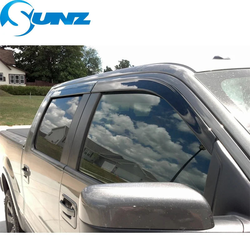 Дефлекторы боковых окон для ISUZU D-MAX 2007-2011, Автомобильный Дверной козырек для Isuzu D-max 2007 2008 2009 2010 2011, автомобильные аксессуары SUNZ
