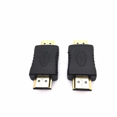 HDMI к HDMI папа к мужчине Позолоченные муфты удлинители соединителей адаптер конвертер для ноутбук с HDTV проектором