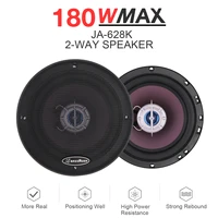 2pcs 46inch 120180w 2 way car coaxial speakers auto audio music stereo player loudspeaker hifi vehicle door subwoofer for car