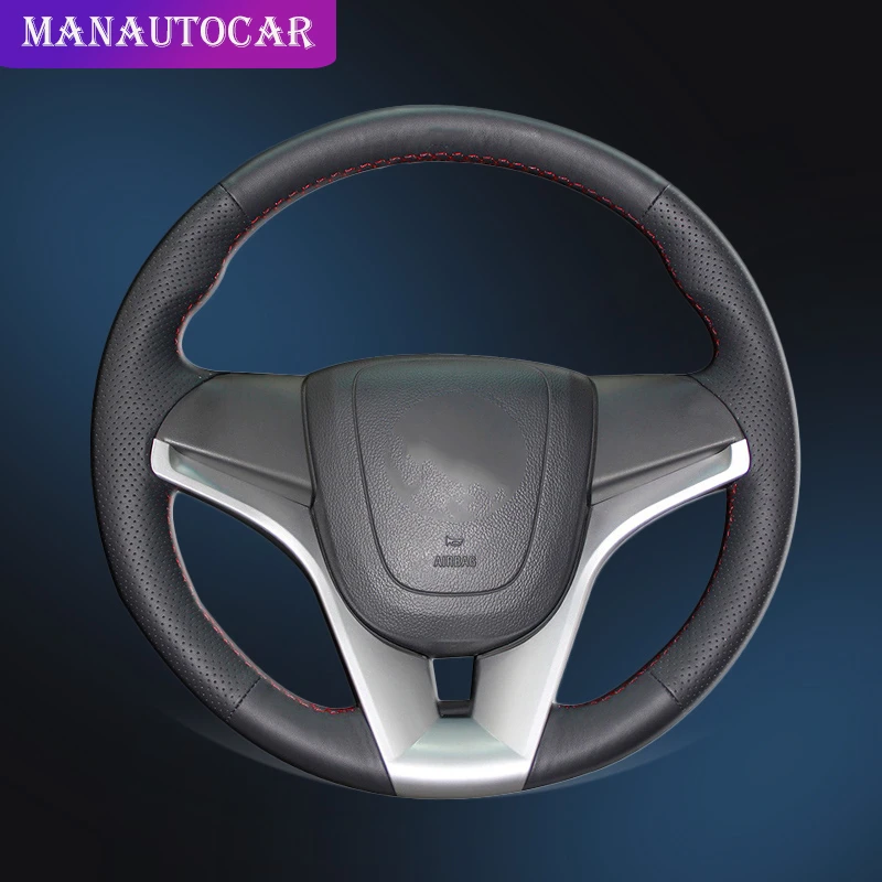 Оплетка на руль автомобиля для Chevrolet Cruze 2009 2014 Aveo 2011 Orlando 2010 2015 Holden Auto DIY|Чехлы руль| |
