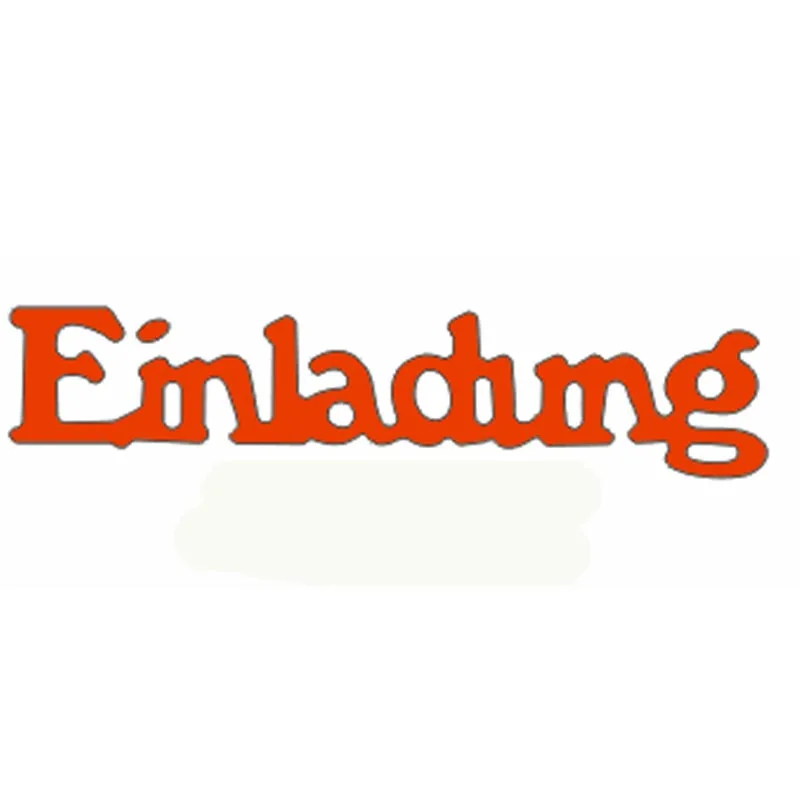 Немецкие высечки для изготовления открыток einlaналог скрапбукинга металлические