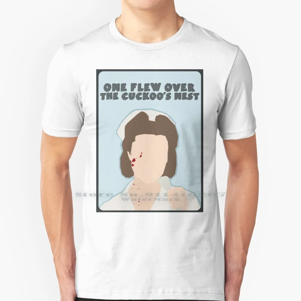 

One Flew Over The Cuckoo's Nest T Shirt 100% Pure Cotton One Flew Over The Cuckoos Nest One Flew Over Cuckoos Nest 70s Movies