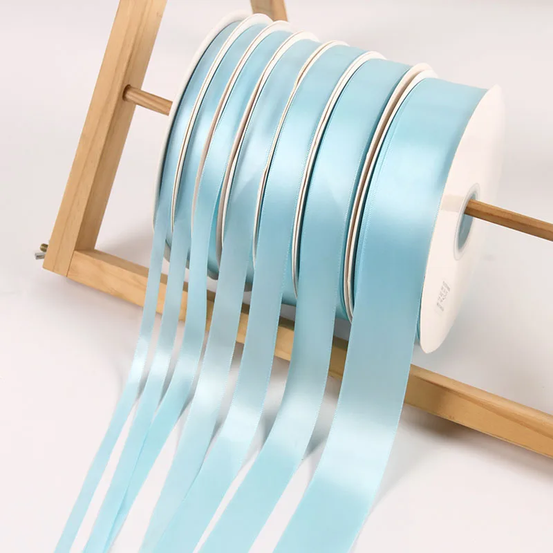 Синий океан 100 ярдов/91 метров/рулон полиэфирная лента свадебное Рождественское