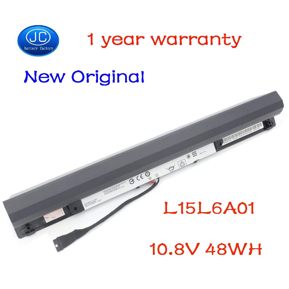

JC Новый оригинальный 10,8 V 48Wh 4400mAh оригинальный L15S6A01 L15L6A01 Аккумулятор для ноутбука Lenovo Ideapad 110-15ISK серии планшетов