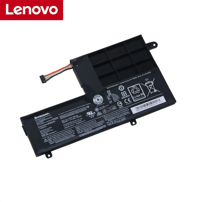 Оригинальный аккумулятор для ноутбука Lenovo L14L2P21 LENOVO Yoga 500-14ISK S41-70 S41-75 S41-70AM-IFI L14M2P21