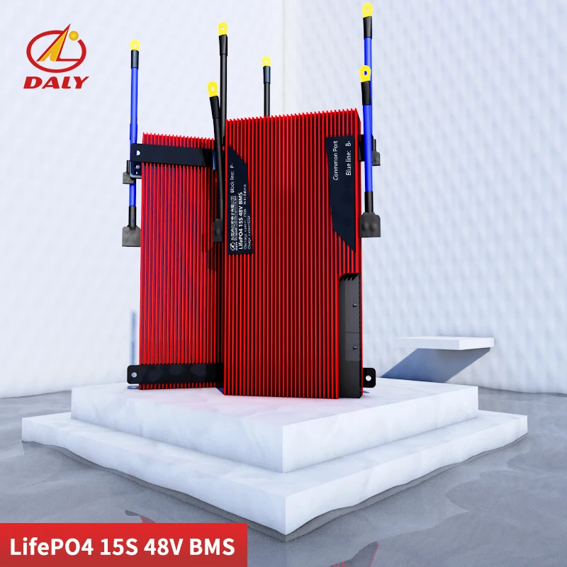 Плата bms для защиты аккумуляторов 3 2 В LifePo4 15S 48 80 А а см плата BMS со