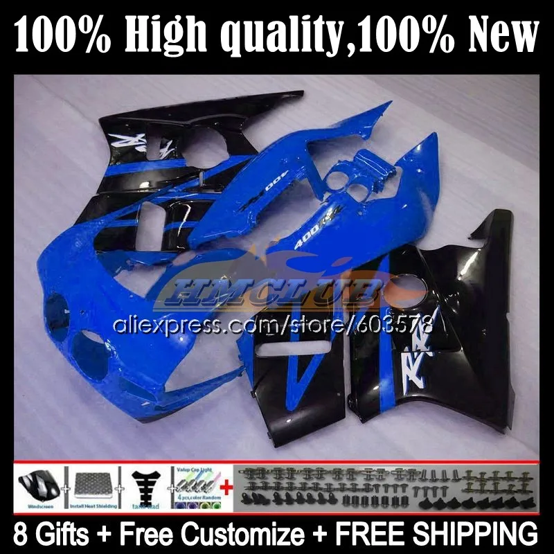

CBR400RR For HONDA NC23 CBR400 RR 1988 1989 1990 1991 1992 1993 32CL.129 CBR 400RR 400 RR 88 89 90 91 92 93 Fairing Glossy blue