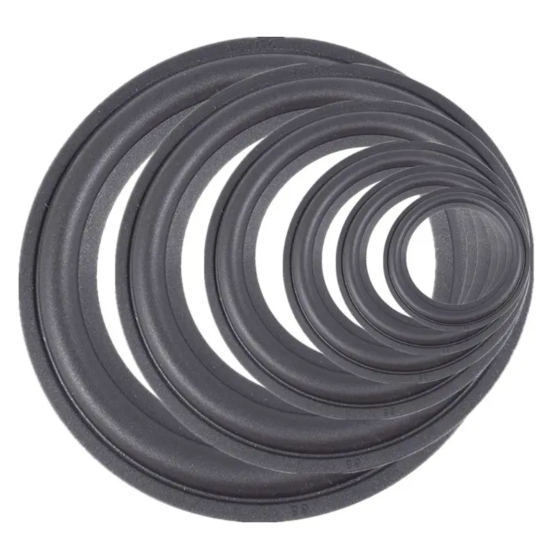 

4/5/6.5/8/10/12 Inch Universal High Elasticity Speaker Surround Repair Foam Woofer Edge Replacement Foam Rubber