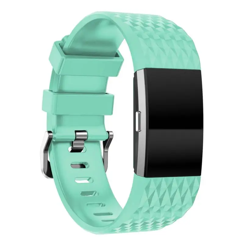 Ремешок силиконовый для фитнес-браслета Fitbit Charge 2 сменный мужской браслет