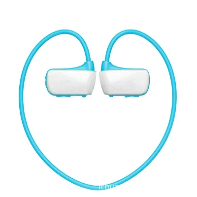 W273s Спортивный bluetooth Mp3 плеер для sony гарнитура Настоящее 8 Гб NWZ-W273 Walkman наушники для бега Mp3 музыкальный плеер наушники - Цвет: WhiteBlueNOBluetooth
