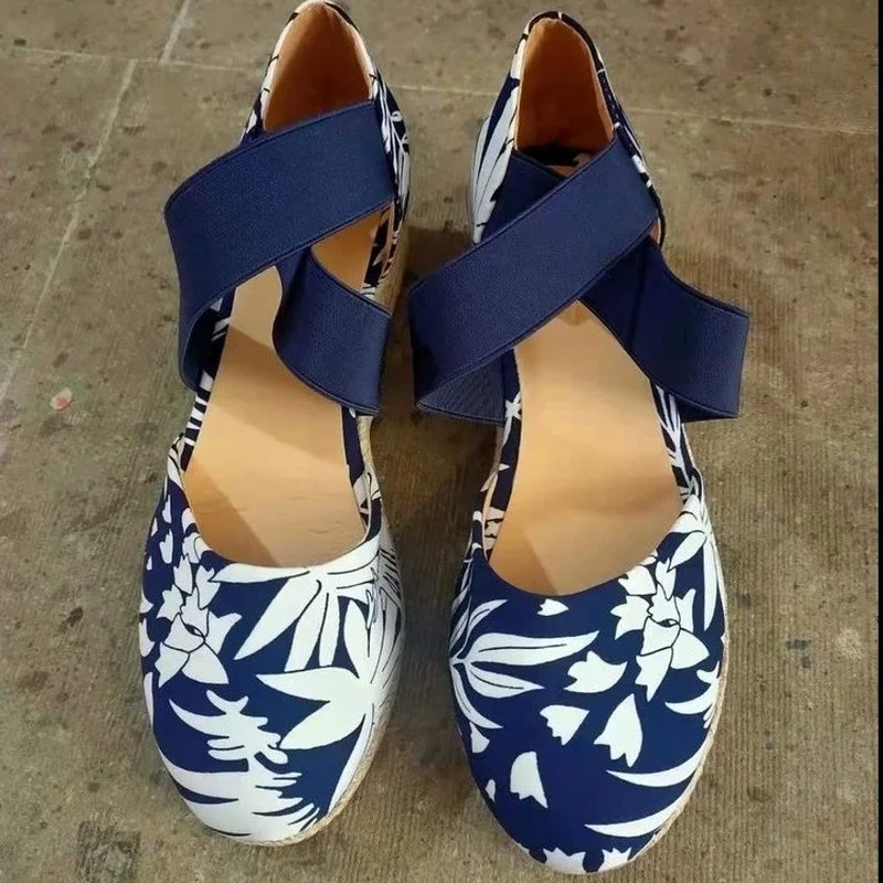 

Женские сандалии без застежки, босоножки на среднем каблуке, с острым носком, из пеньки, обувь для женщин, 2021