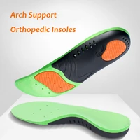 orthopedic insoles 3d arch support shoes pad inserts xo type leg flat feet correction children women men cushion