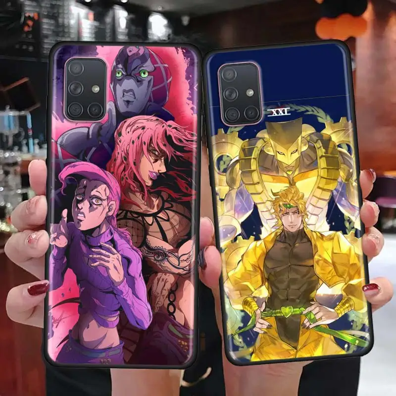 

JoJo Bizarre Adventure Soft TPU Case For Samsung Galaxy A51 A50 A71 A21s A31 A41 A10 A70 A30 A20e A40 A12 A02s Cover Coque Funda