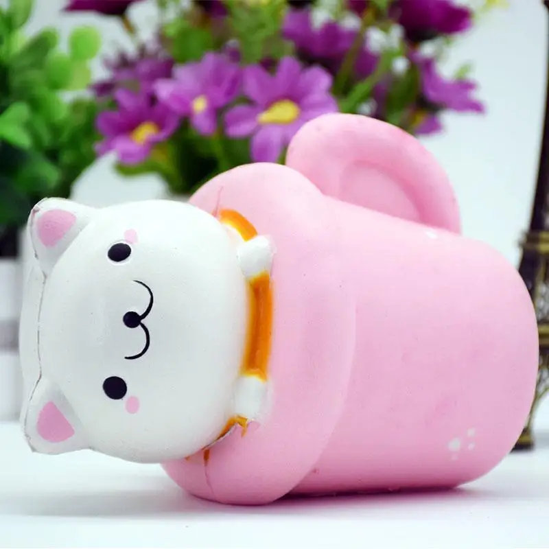 Kuulee милая игрушка для кошек из искусственной кожи медленно поднимающаяся мягкая