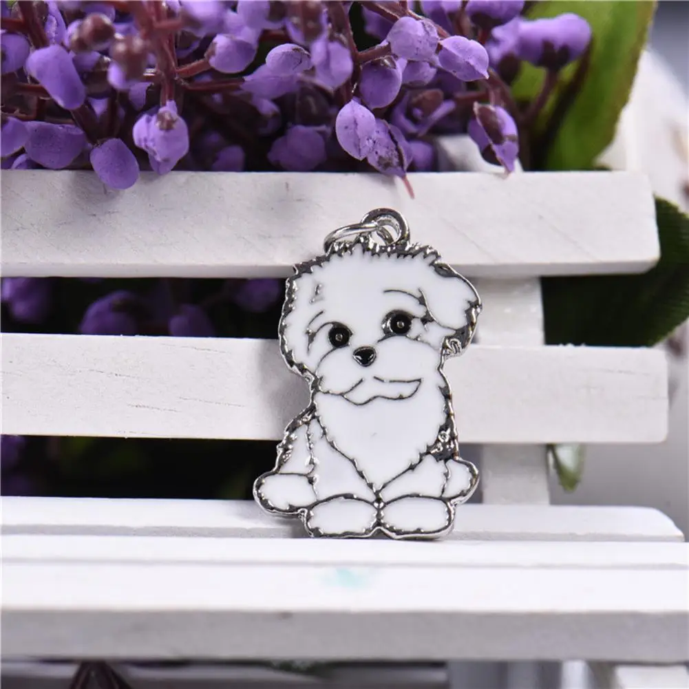 Pet dog's identification Necklace Pendant Collar Identity Card for Bichon Frise | Дом и сад