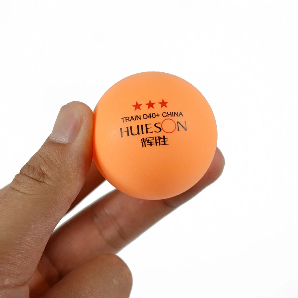 

For HUIESON 10pcs/Bag 3 Star Professional Table Tennis Ball 40mm + 2.9g Ping Pong Balls for Competition,Training Balls