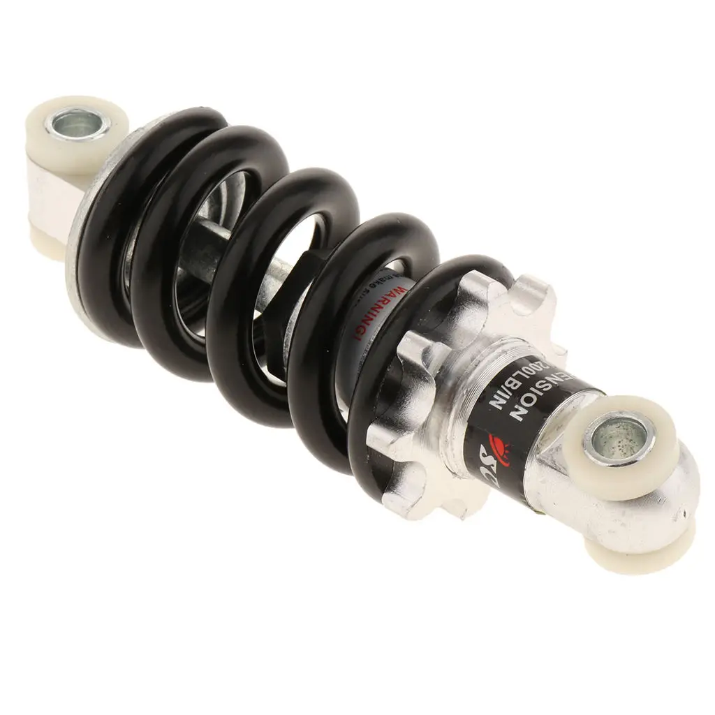

Motorcycle Scooter ATV Rear Shocker Spring Universal 5.9inch Black Damper Go Kart Shock Absorber