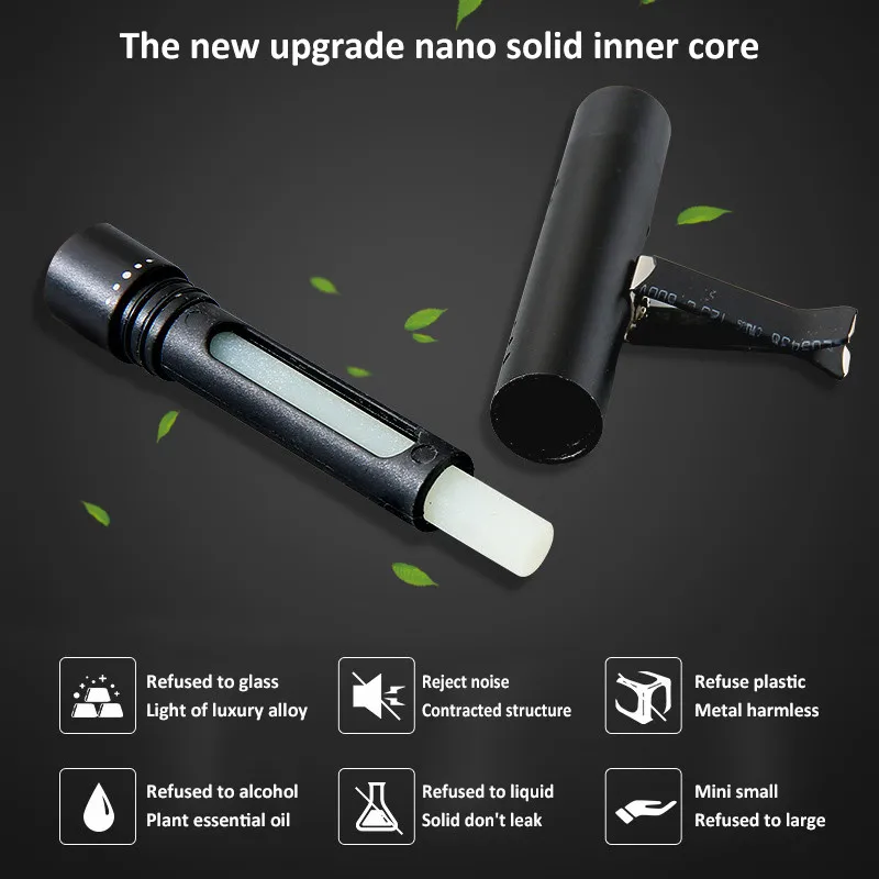 1 шт. зажим для духов + 5 Твердый освежитель воздуха автомобиля солнцезащитный