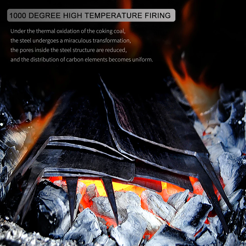 Ручной работы кованый кухонный нож для резки костей домашний шеф повара