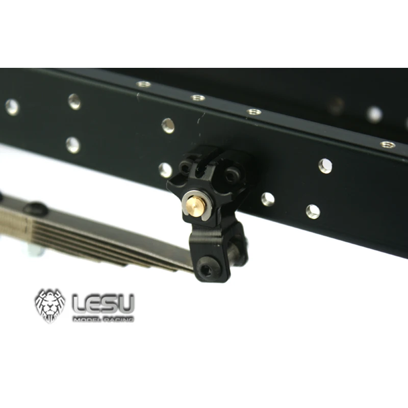 Передняя металлическая подвеска LESU для 1/14 Tamiya RC тягач гидравлический самосвал