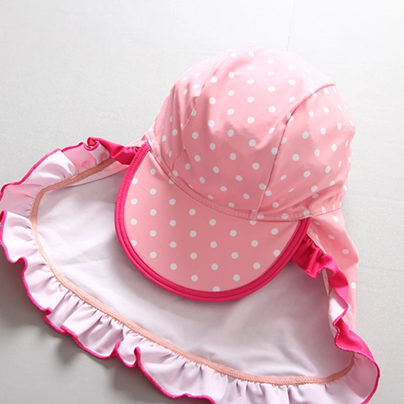 Детский купальный костюм с длинными рукавами и рисунком Фламинго принтом