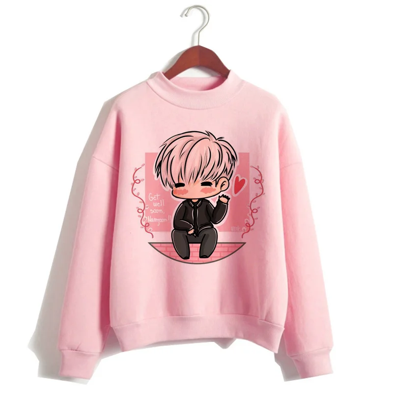 1058 Bangtan толстовка для мальчиков Женская Корейская JIN SUGA J HOPE JIMIN V JUNGKOOK Толстовка k pop kpop одежда новая уличная одежда с капюшоном - Цвет: 1058