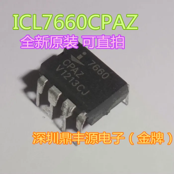 

10PCS/LOT ICL7660CPAZ DIP-8