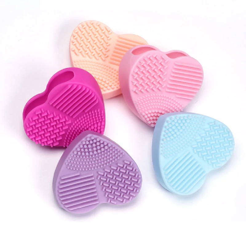 1 шт. силиконовый коврик для чистки кистей с крючком|Чистящие щетки| |