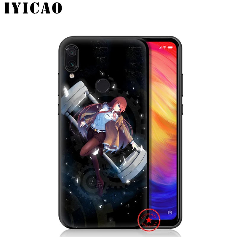 IYICAO steins Gate мягкий чехол для Xiaomi Redmi Note 8 7 6 5 Pro 5A 4X задняя силиконовая |