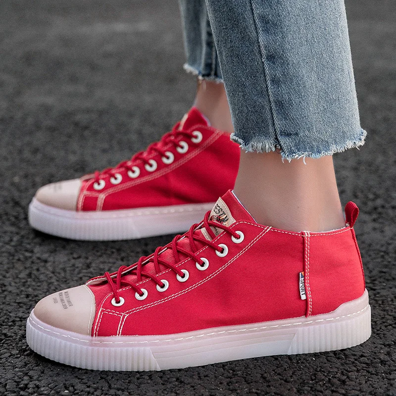 

High Top Canvas Shoe Men Causal Shoes For Men Leisure Casual Sneakers Korean Canvas Espadrilles Mens