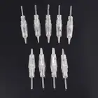 Одноразовый картридж с иглой для татуировок с винтом 1P3P5FP7FP для премиум Машинки с перманентным пистолетом Charmant, 100 шт.