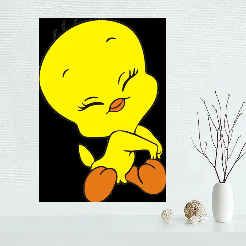 Изготовленный На Заказ морском стиле с надписью Tweety красивый постер на стену для