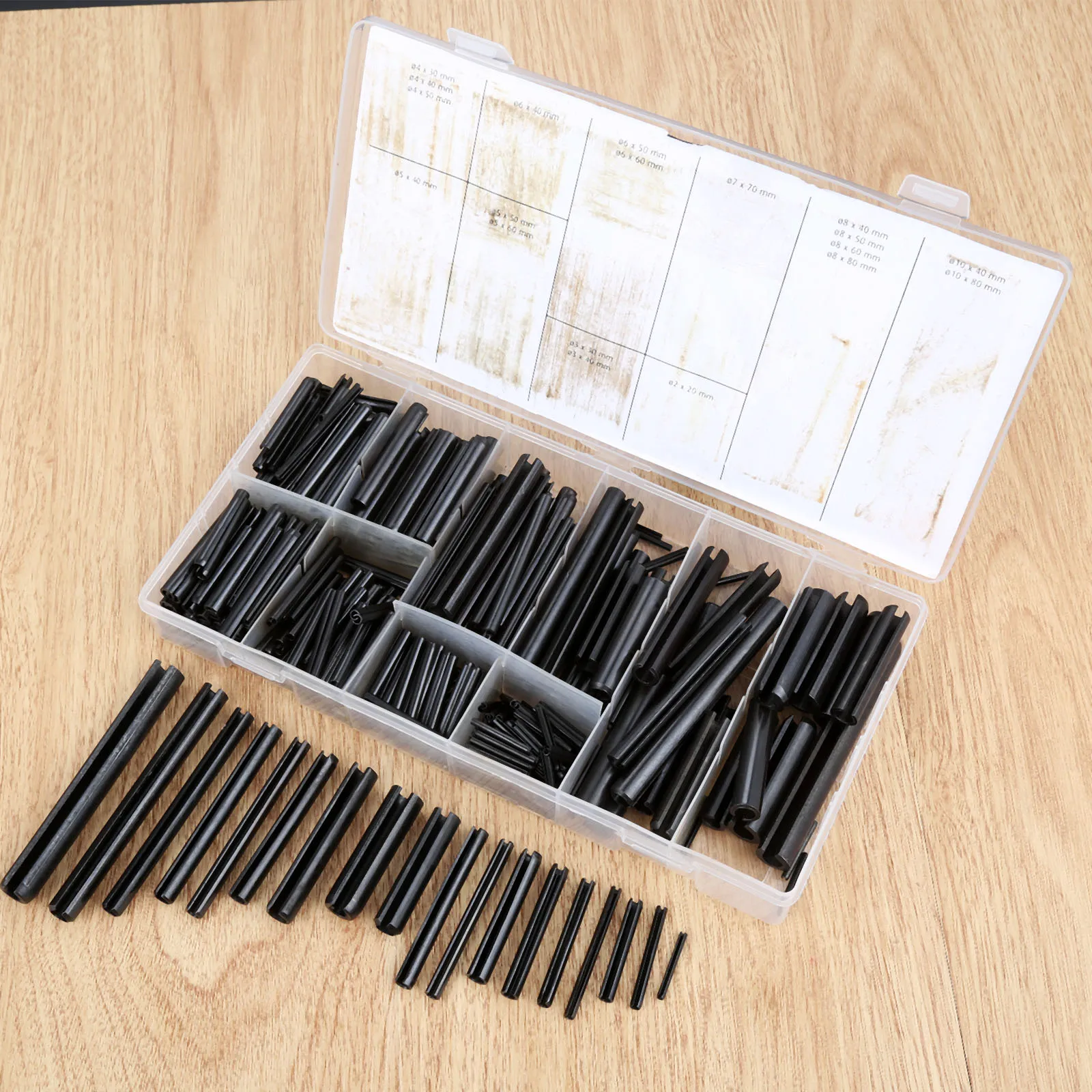 450 шт./кор. дюбель из углеродистой стали с разрезом аксессуары для крепления в