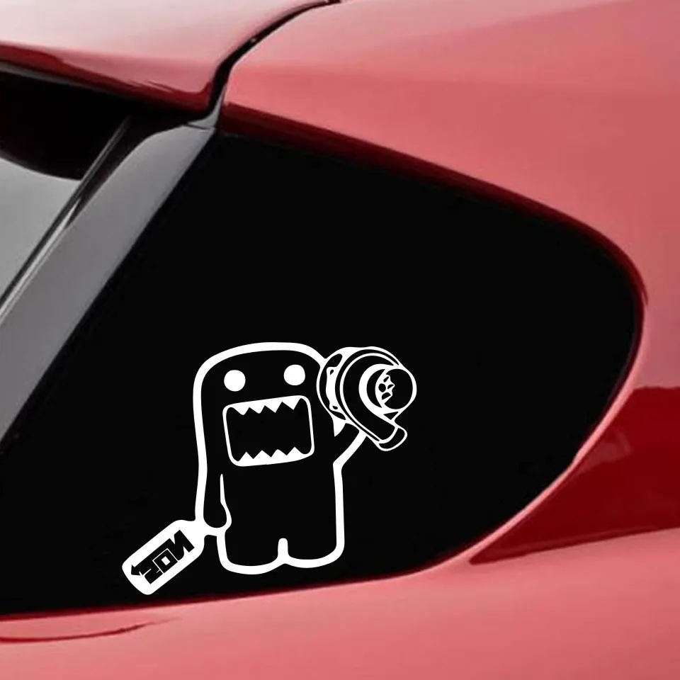 2 шт. jdm наклейка для автомобиля Domo Kun автомобильные наклейки и стайлинга