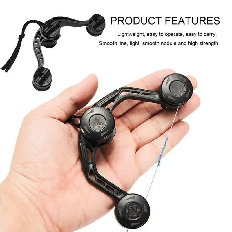Fishing Knotter Assist Knot Tool Bobbin Winder GT FG Wire Knotting Line Japan Equipment Line Goods Fishing Machine PR F2Q7