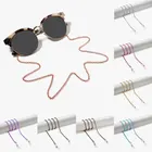 Бесплатная классическая женская металлическая цепочка для очков в стиле ретро разноцветные O-образные цепочка для очков аксессуары для очков