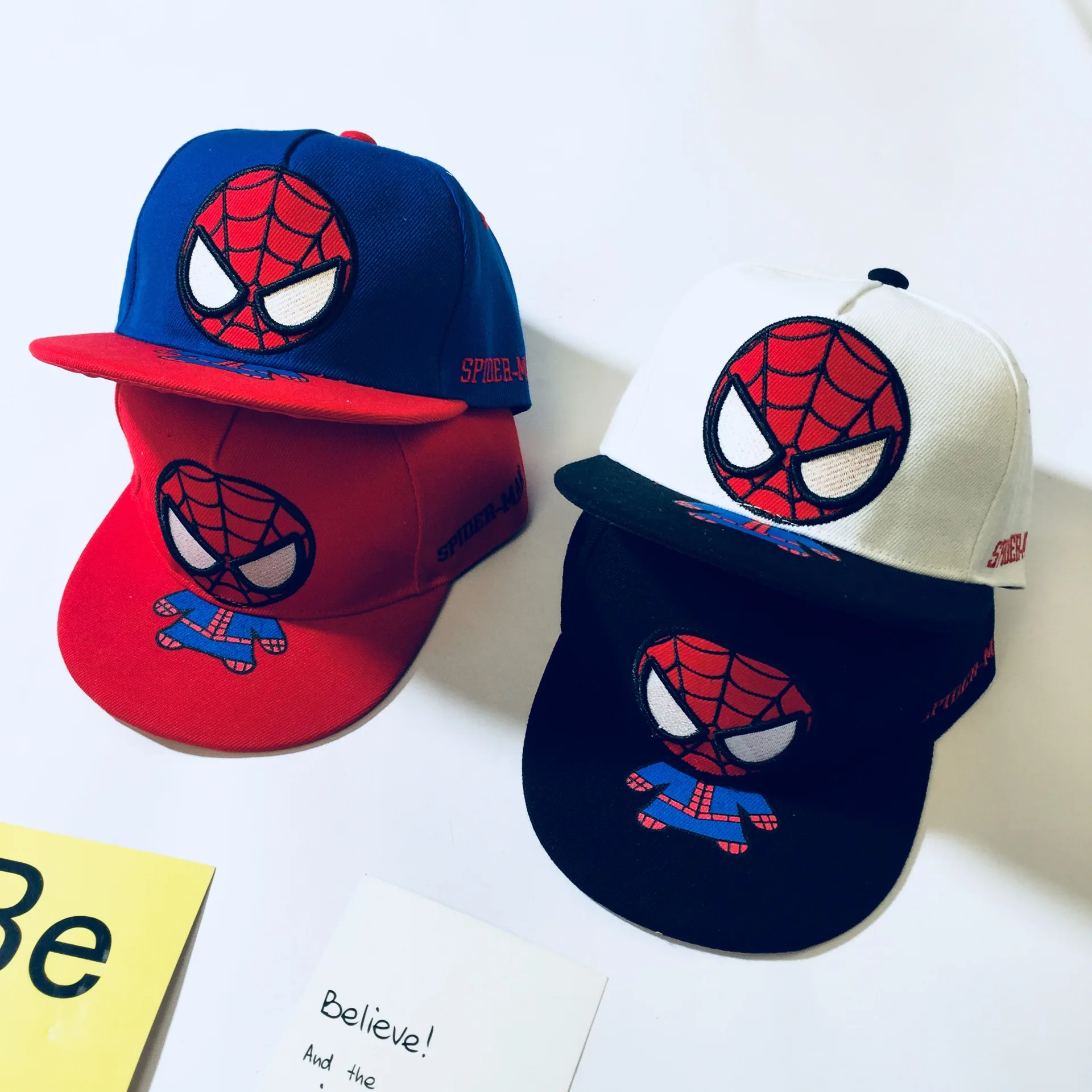

Disney Spiderman Kid's Baseball Cap Spiderman Avengers Anime Figure Hat Boys Girls Children Caps Gifts Toys