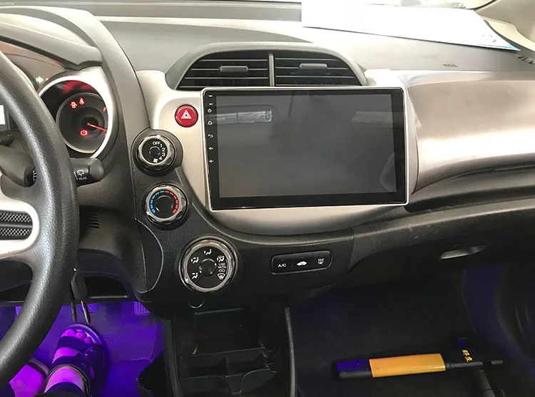 Автомобильный DVD-плеер на Android 10 мультимедийный плеер с GPS для honda fit jazz 2 GG 2008 09 2010 2011