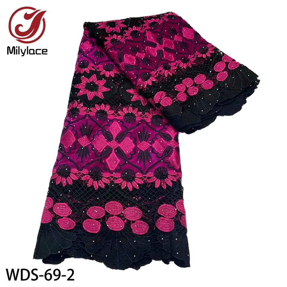 Женская кружевная вышивка Высококачественная Водорастворимая ткань для свадьбы