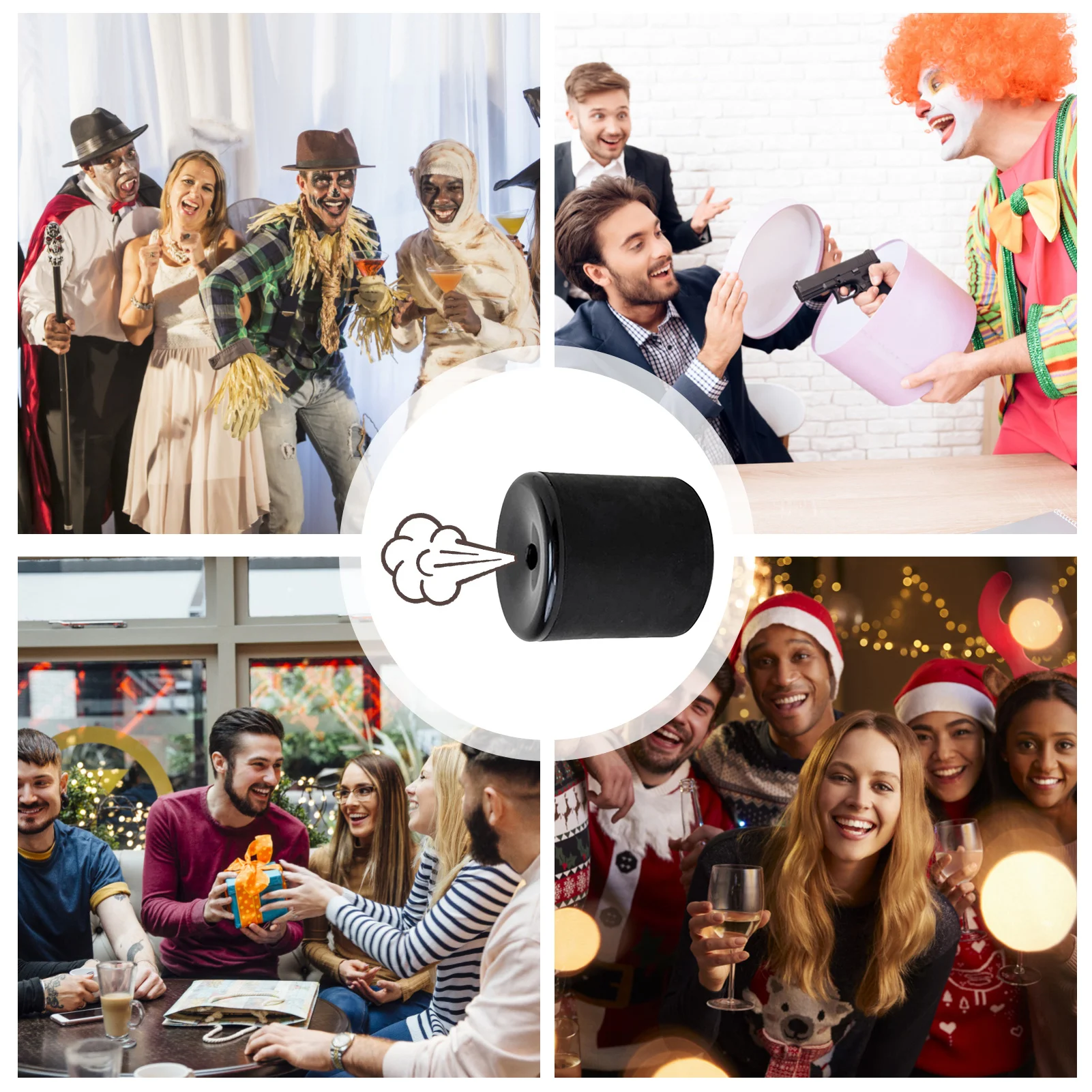 

Create Farting Sounds Fart Pooter Gag Joke Machine Party Squeeze the fart tube Funny Spoof Plastic Toys For Children's Gift