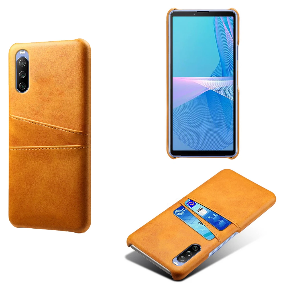 Чехол для Sony Xperia 10 III XA XA3 XA2 XA1 Ultra Funda Роскошный чехол из искусственной кожи с