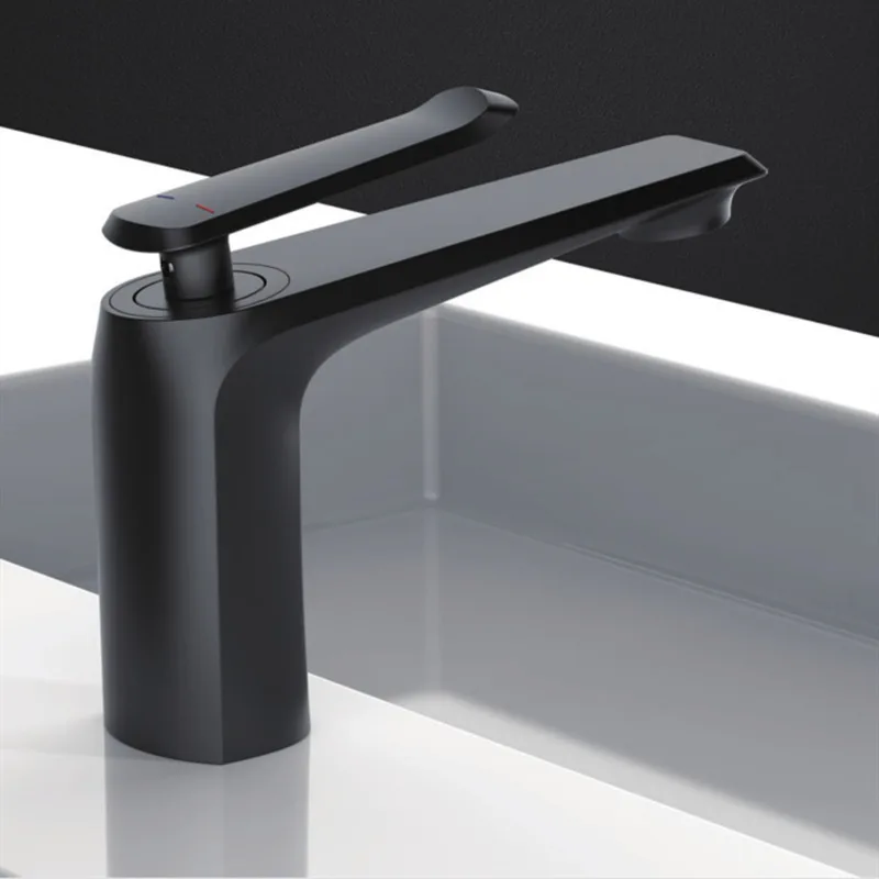 Современный кран для раковины отеля бытовой душевой Рафинированный медный