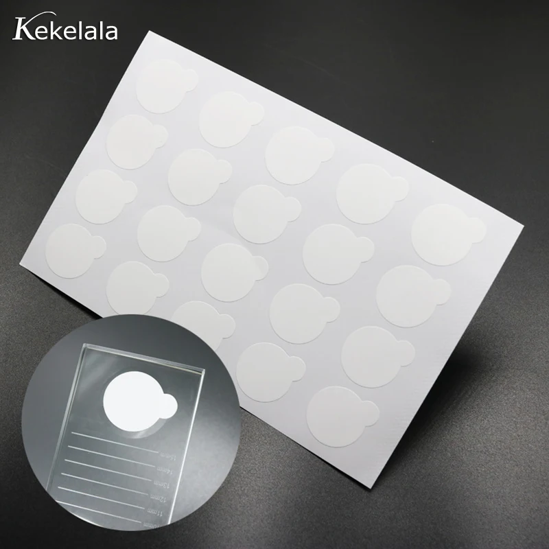 100 шт. одноразовые наклейки Kekelala для наращивания ресниц