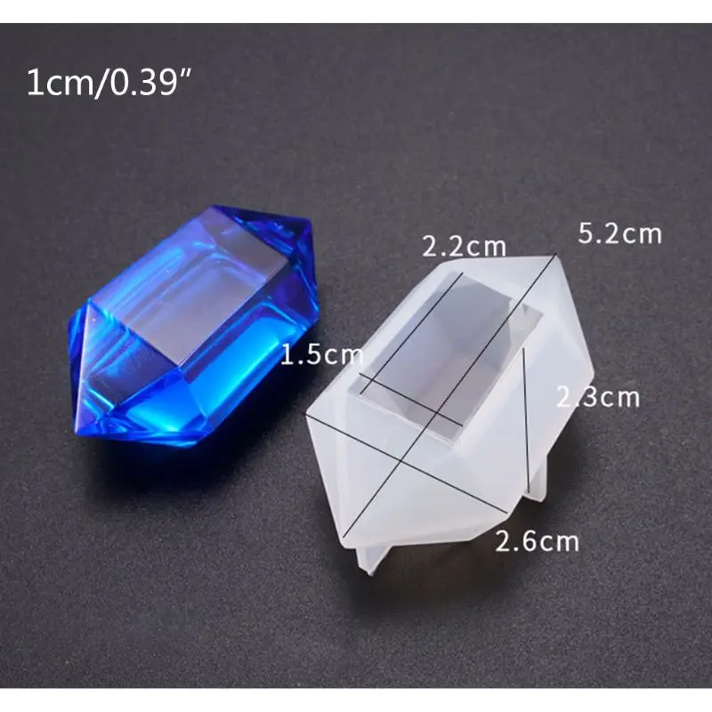 8 шт./компл. прозрачная эпоксидная форма сделай сам подвеска ожерелье украшения