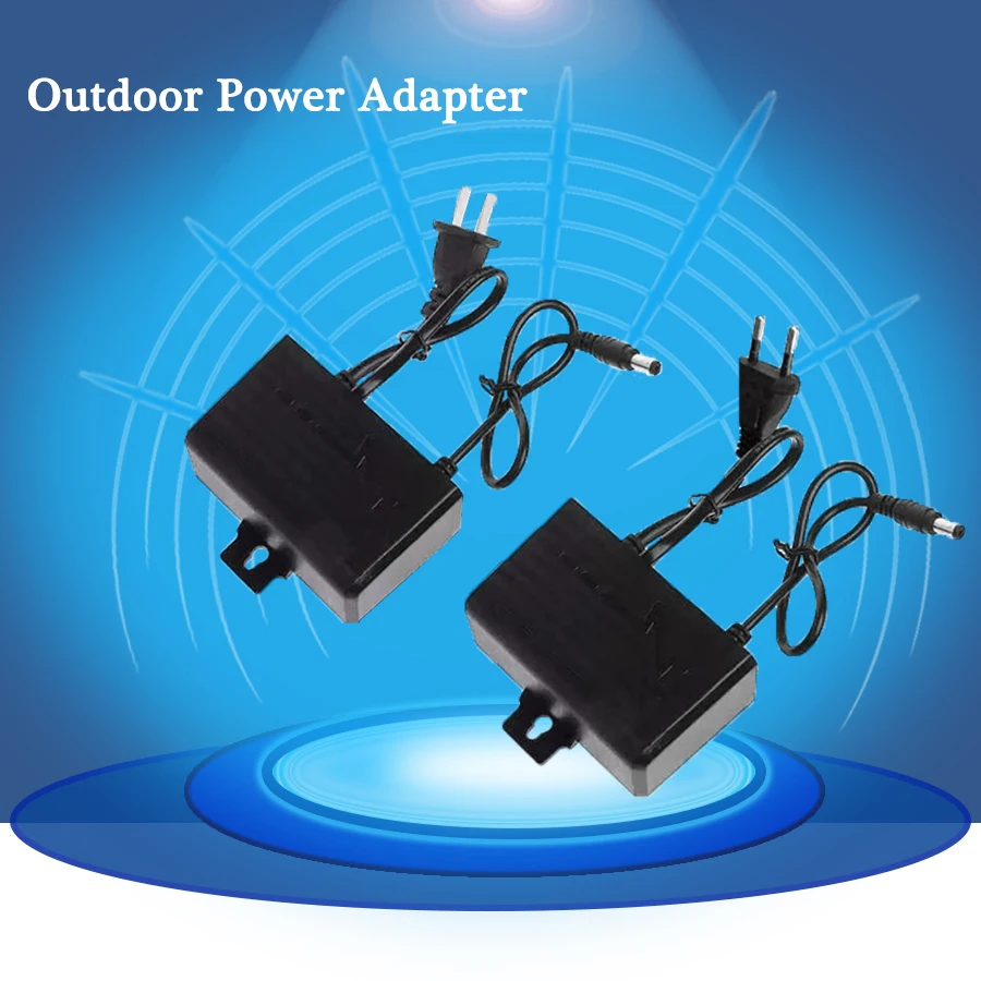 Открытый 12V2A Универсальный адаптер питания зарядное устройство 12 вольт